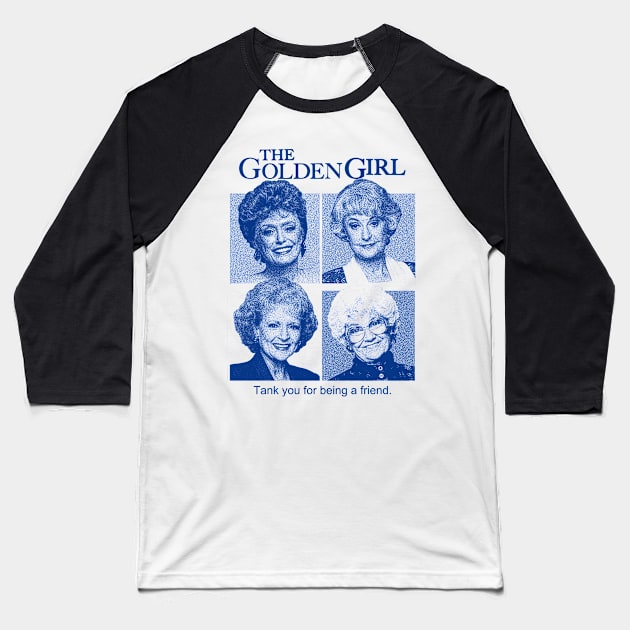 Golden Girls Baseball T-Shirt by CarryOnLegends